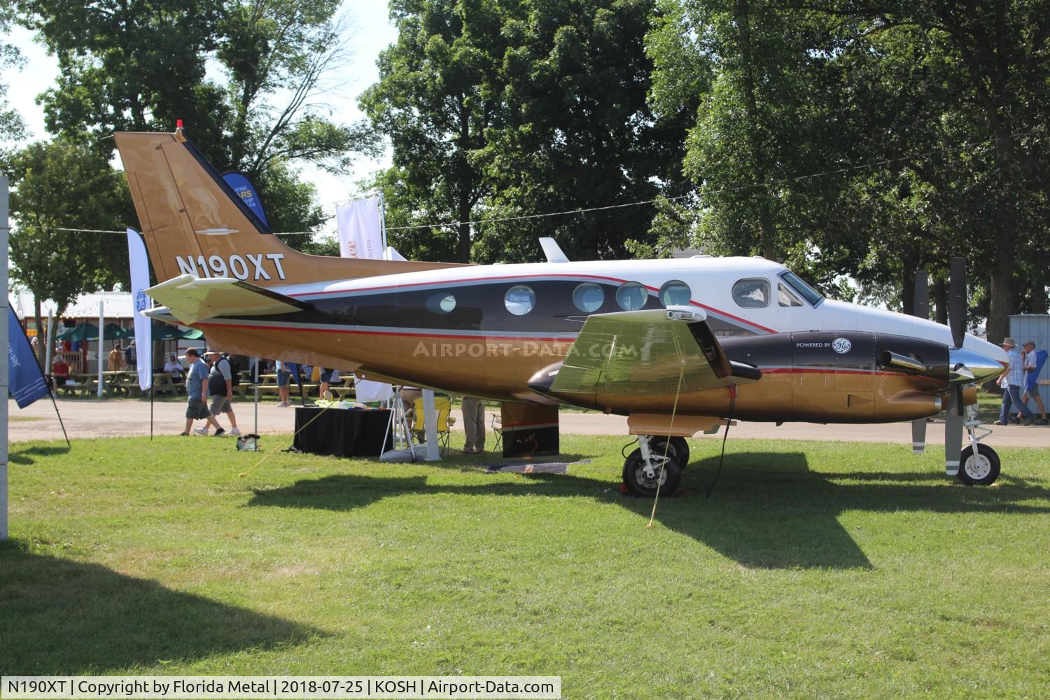 N190XT, 1984 Nextant (Beech) G90XT (C90A) King Air C/N LJ-1066, OSH 2018