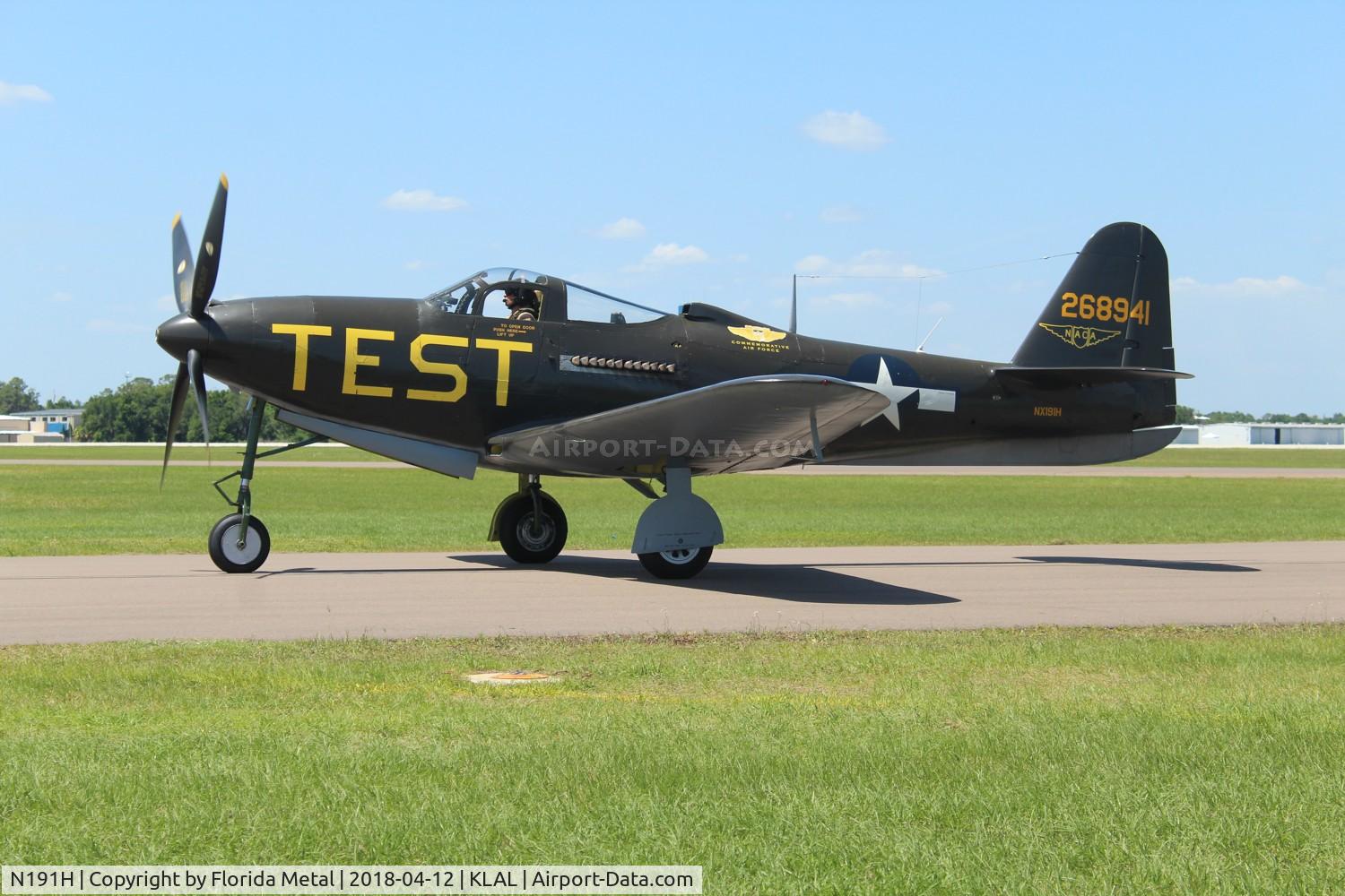 N191H, 1944 Bell P-63A-6-BE Kingcobra C/N 33-11, SNF 2018