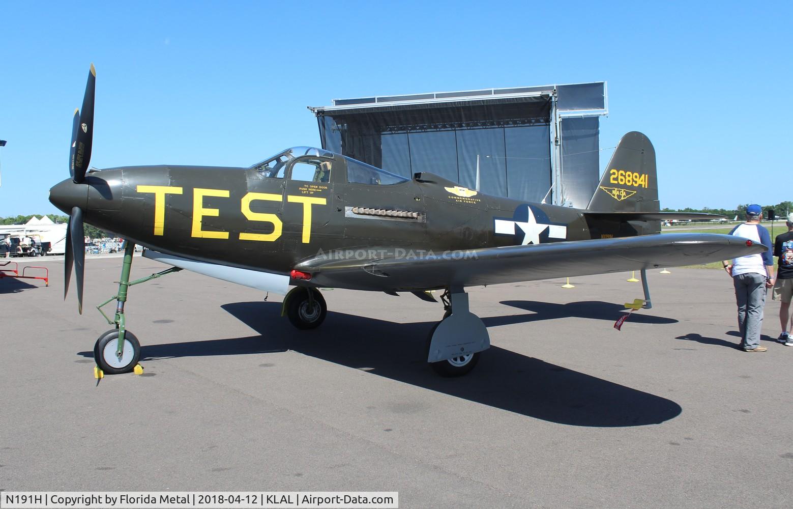 N191H, 1944 Bell P-63A-6-BE Kingcobra C/N 33-11, SNF 2018