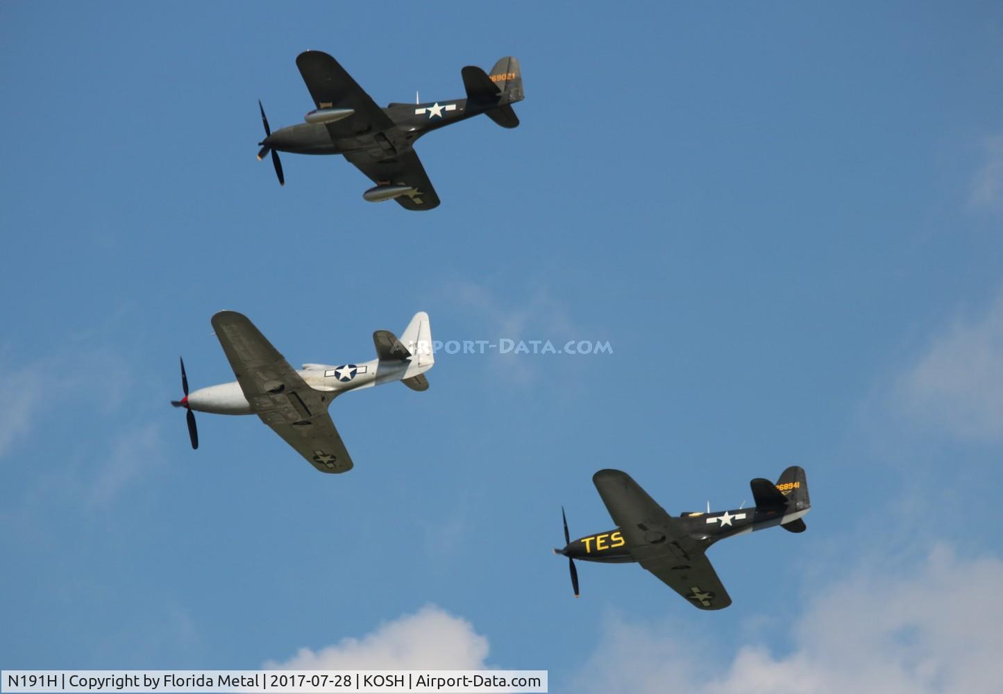 N191H, 1944 Bell P-63A-6-BE Kingcobra C/N 33-11, OSH 2017