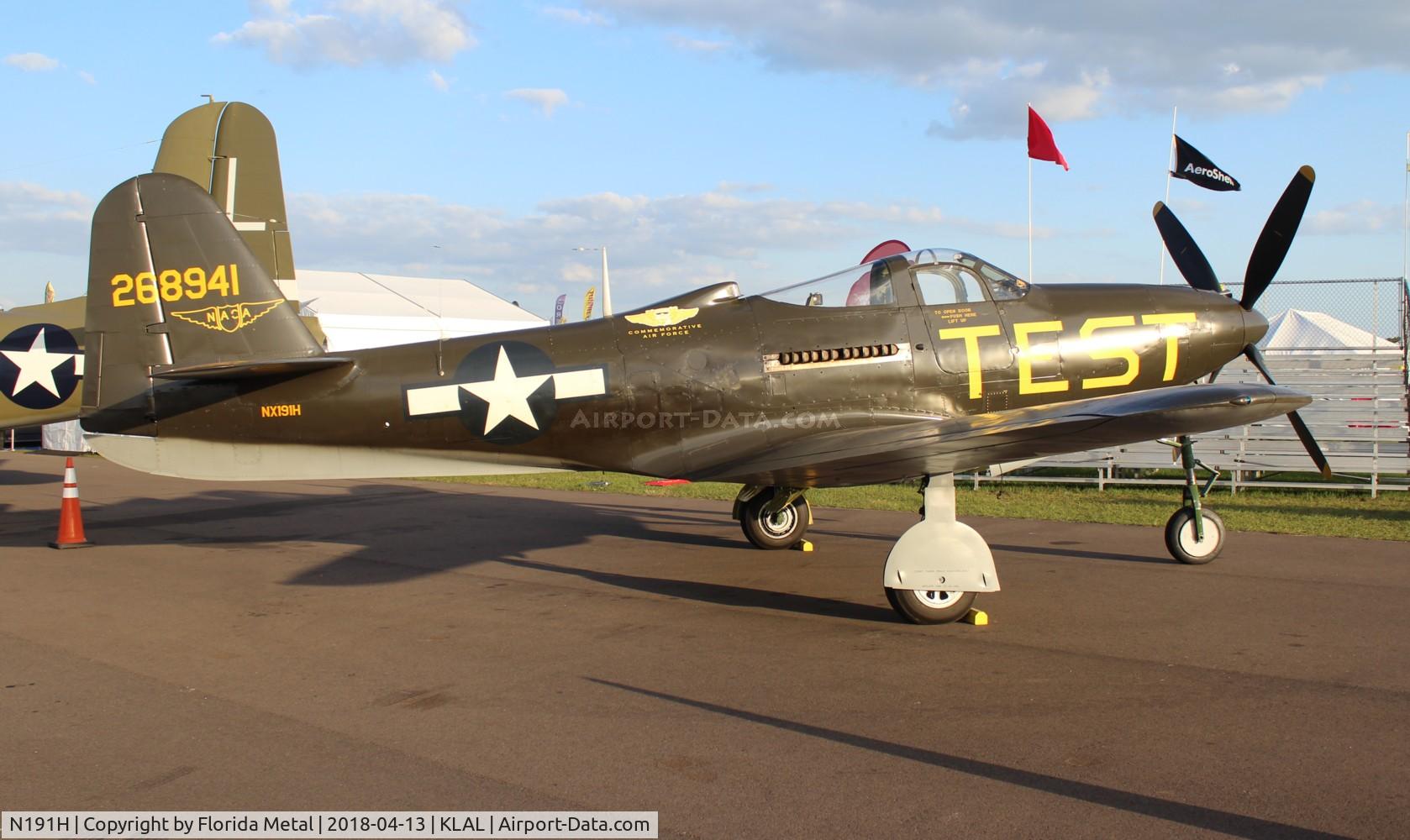 N191H, 1944 Bell P-63A-6-BE Kingcobra C/N 33-11, SNF 2018