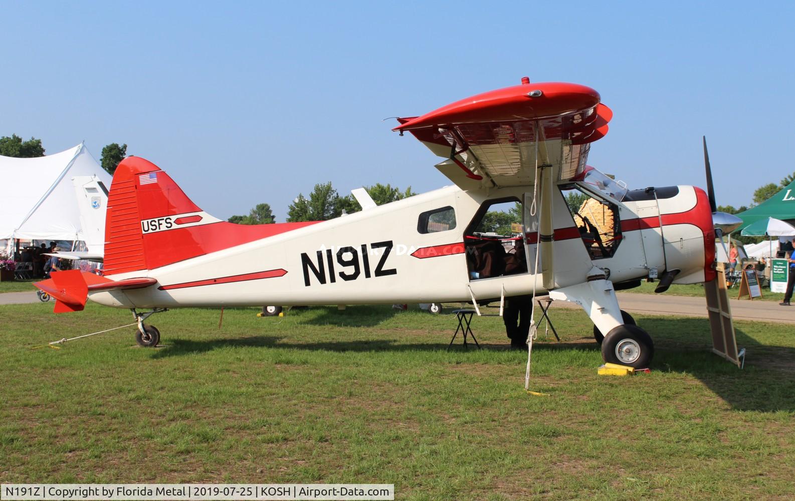 N191Z, 1956 De Havilland Canada Beaver DHC-2 C/N 1006, OSH 2019