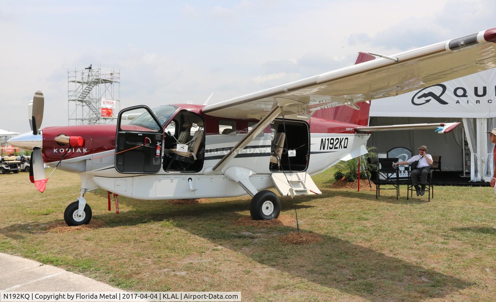 N192KQ, 2016 Quest Kodiak 100 C/N 100-0192, SNF 2017
