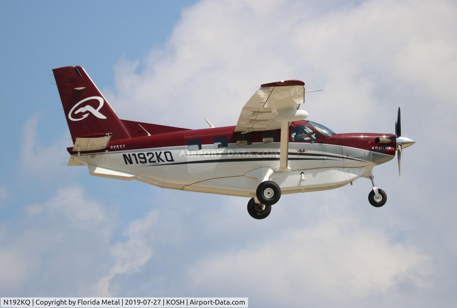 N192KQ, 2016 Quest Kodiak 100 C/N 100-0192, OSH 2019