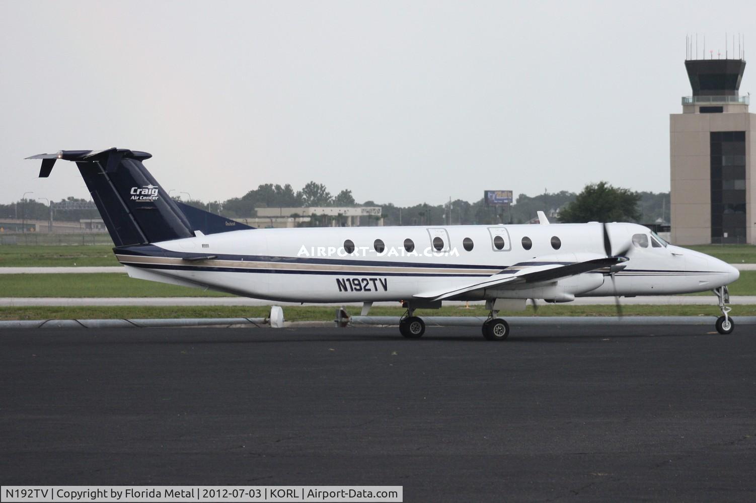 N192TV, 1989 Beech 1900C C/N UC-67, ORL 2012