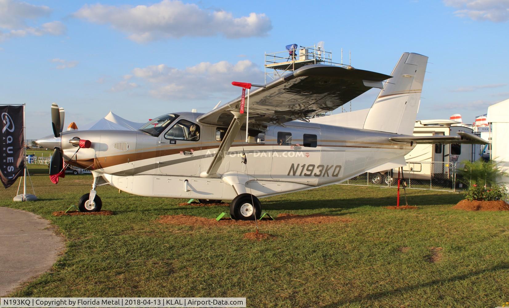 N193KQ, 2016 Quest Kodiak 100 C/N 100-0193, SNF 2018