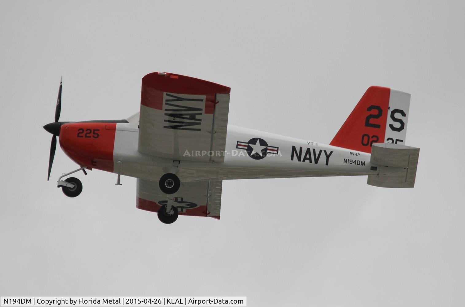 N194DM, Vans RV-12 C/N 120225, SNF 2015