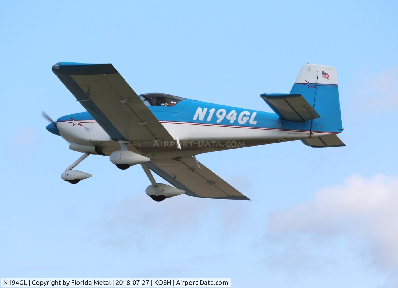 N194GL, 2003 Vans RV-9A C/N 90118, OSH 2018