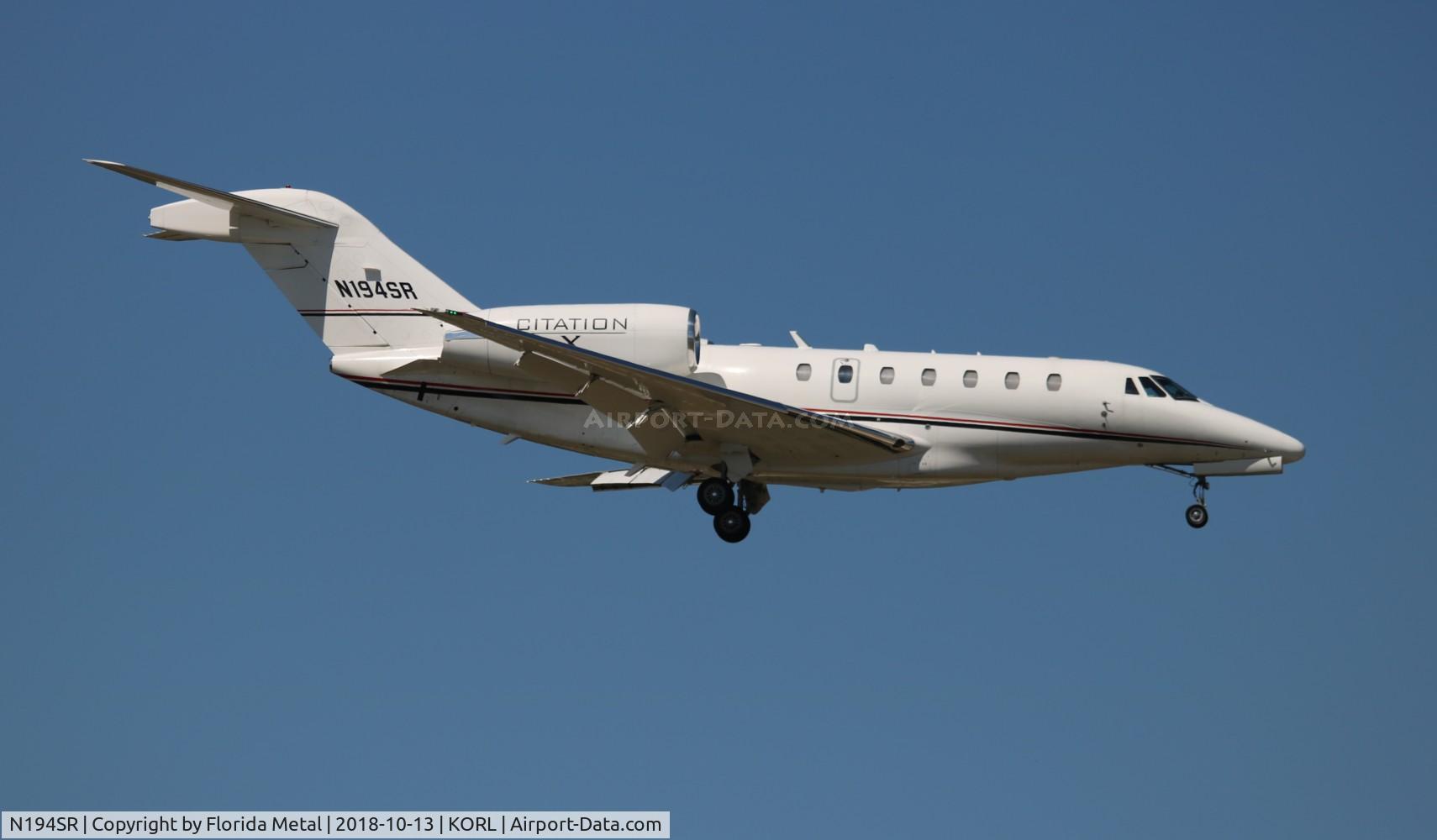 N194SR, 2000 Cessna 750 Citation X Citation X C/N 750-0112, NBAA 2018