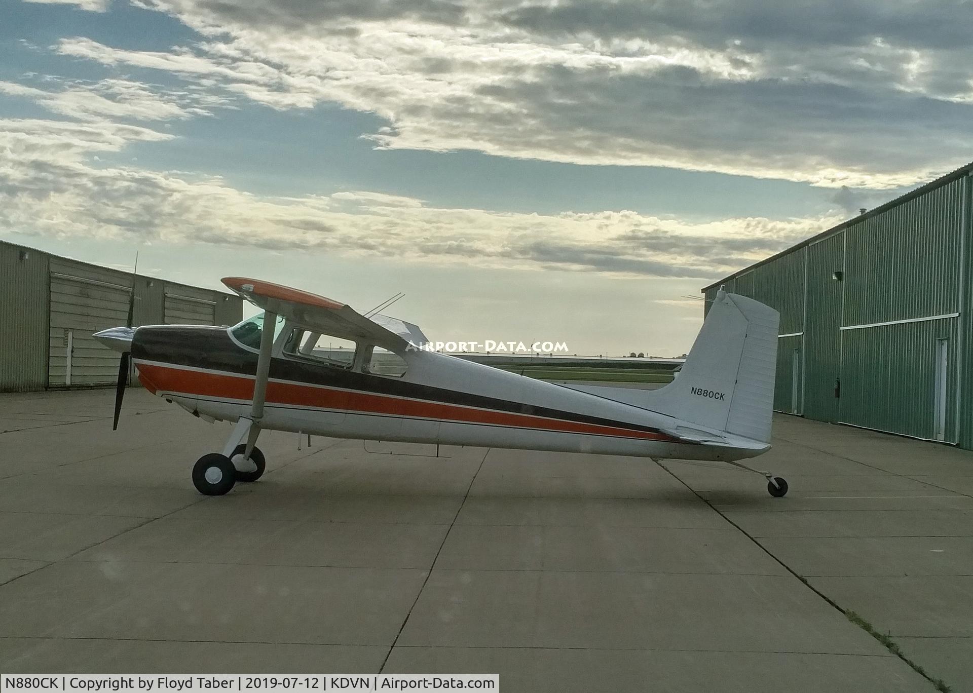N880CK, 1959 Cessna 180B C/N 50555, Going flying