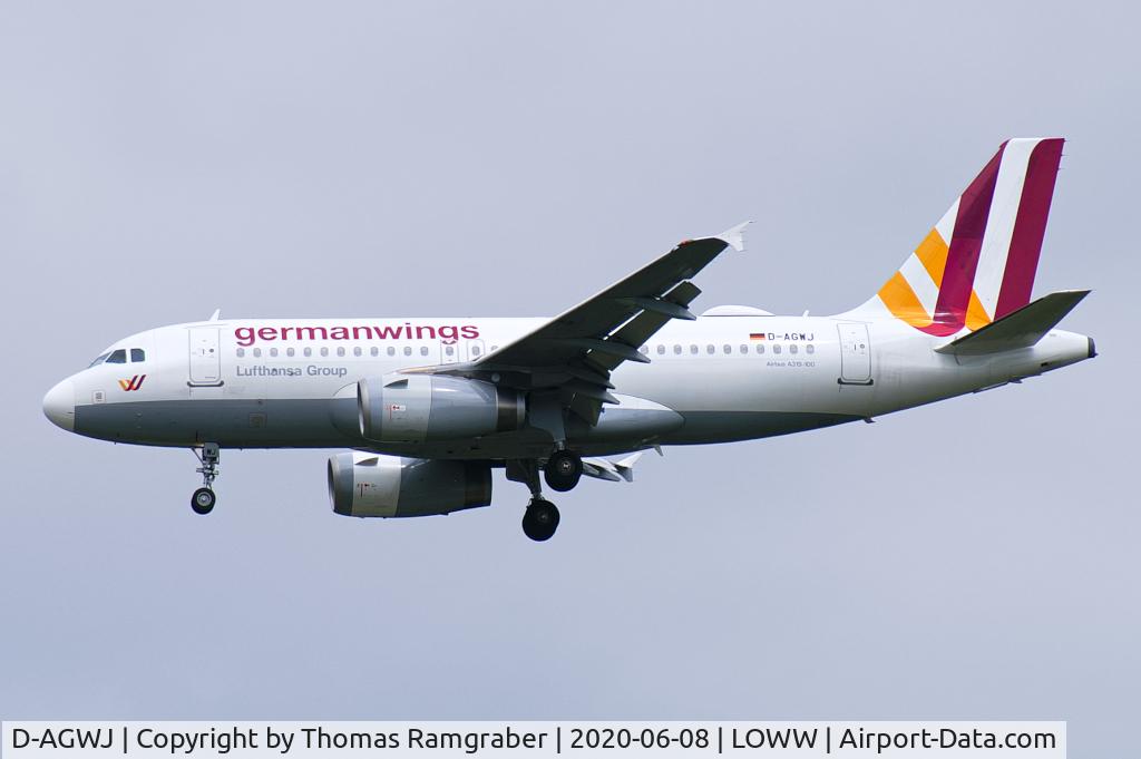 D-AGWJ, 2008 Airbus A319-132 C/N 3375, Germanwings Airbus A319