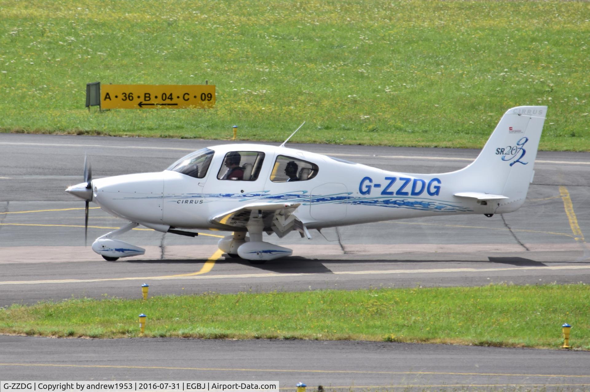 G-ZZDG, 2006 Cirrus SR20 G2 C/N 1733, G-ZZDG at Gloucestershire Airport.