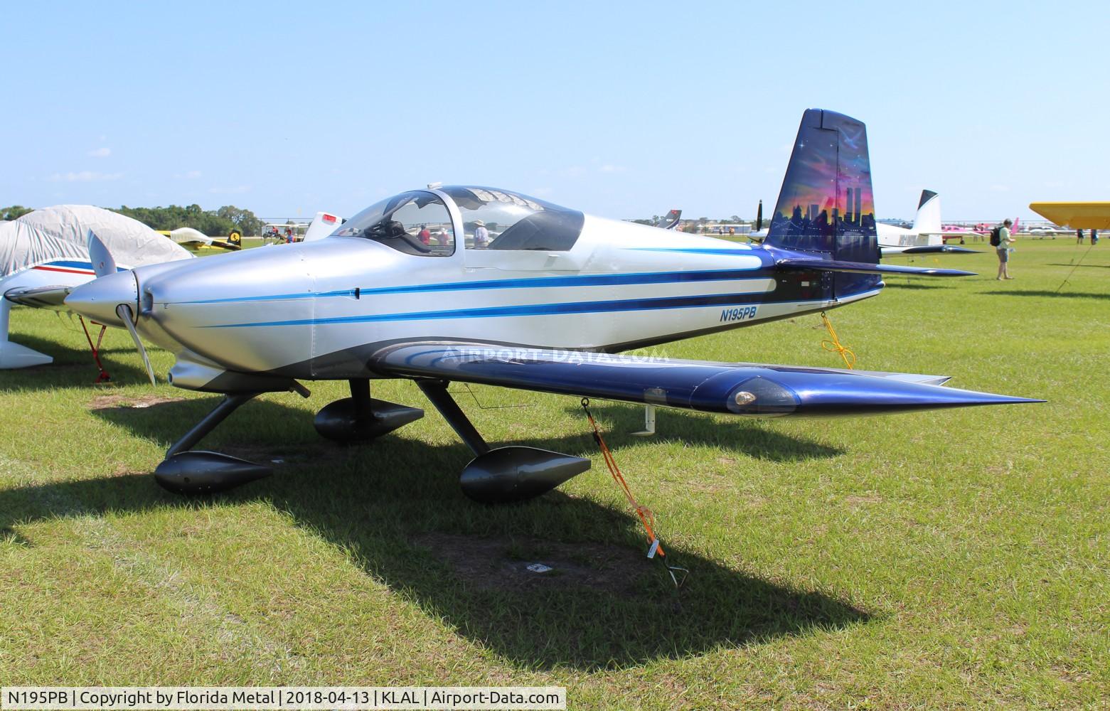 N195PB, Vans RV-7A C/N 71657, SNF 2018