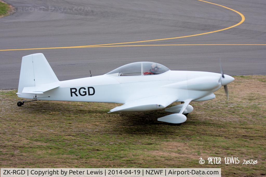 ZK-RGD, Vans RV-4 C/N 263, G F & M T Doran, Queenstown