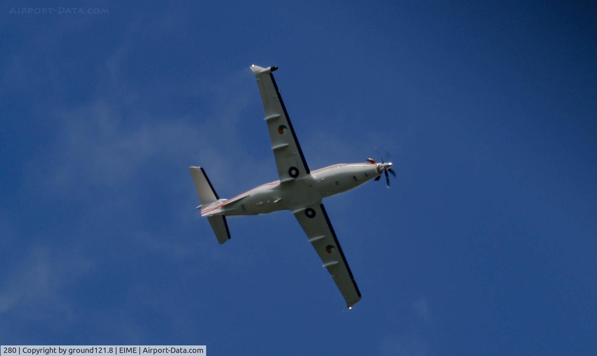 280, 2019 Pilatus PC-12/47E C/N 1898, #280 PC-12 Turning Finals For Baldonnel
