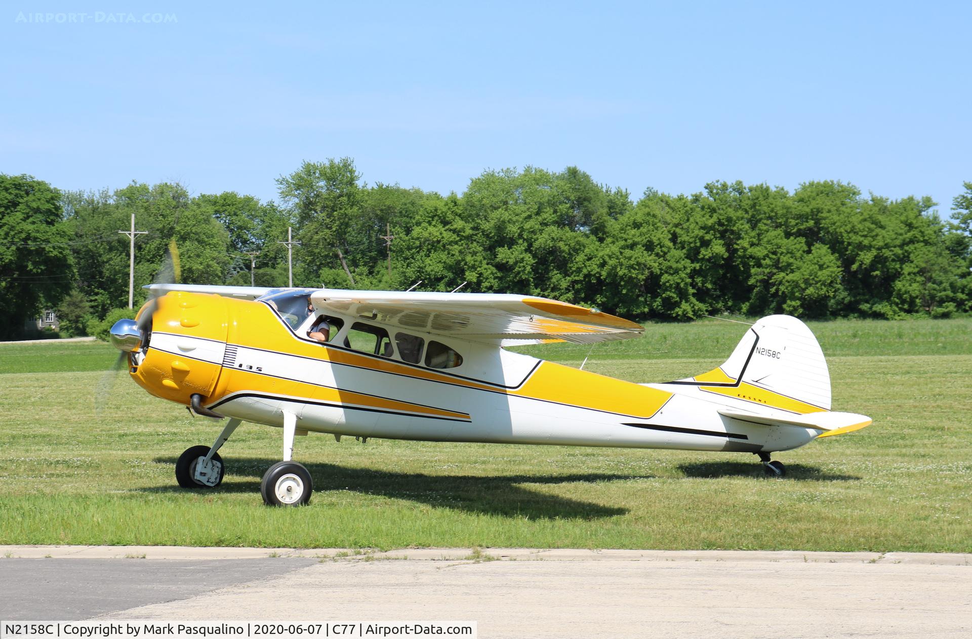 N2158C, 1954 Cessna 195B Businessliner C/N 16143, Cessna 195B