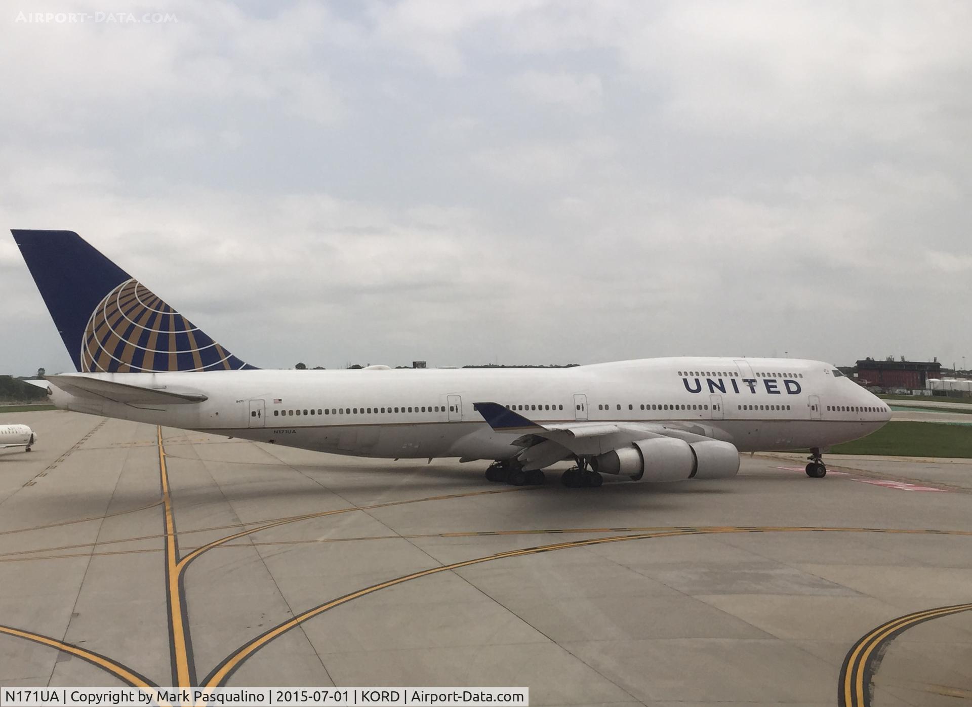 N171UA, 1989 Boeing 747-422 C/N 24322, Boeing 747-422