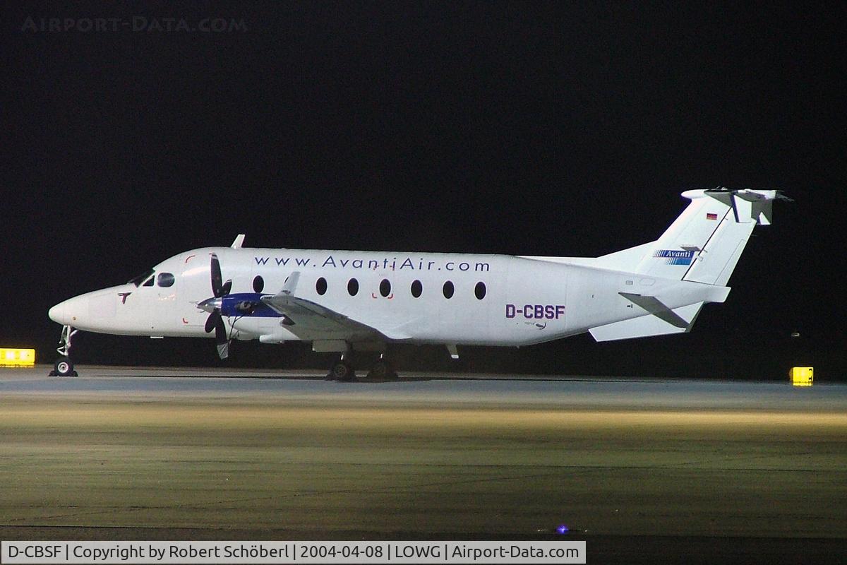 D-CBSF, 1992 Beech 1900D C/N UE-8, D-CBSF @ LOWG 2004