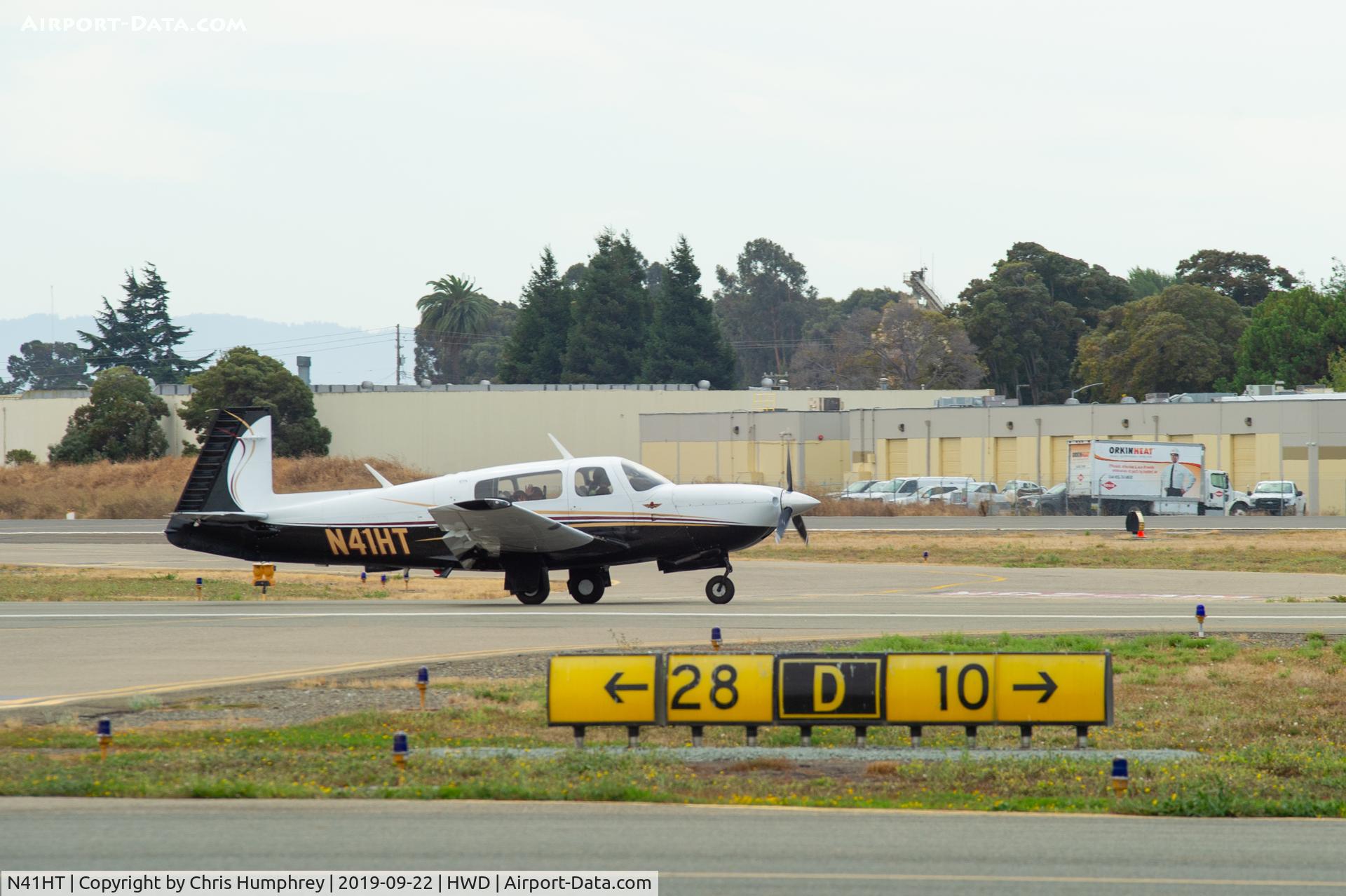 N41HT, 1998 Mooney M20R Ovation C/N 29-0149, Young Eagles flights during the open house at the Hayward Executive Airport