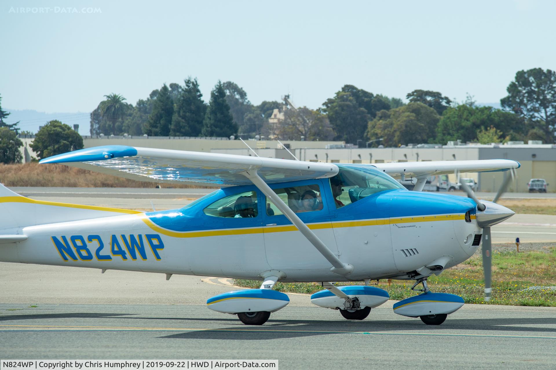 N824WP, 1973 Cessna 182P Skylane Skylane C/N 18262152, Young Eagles flights during the open house at the Hayward Executive Airport