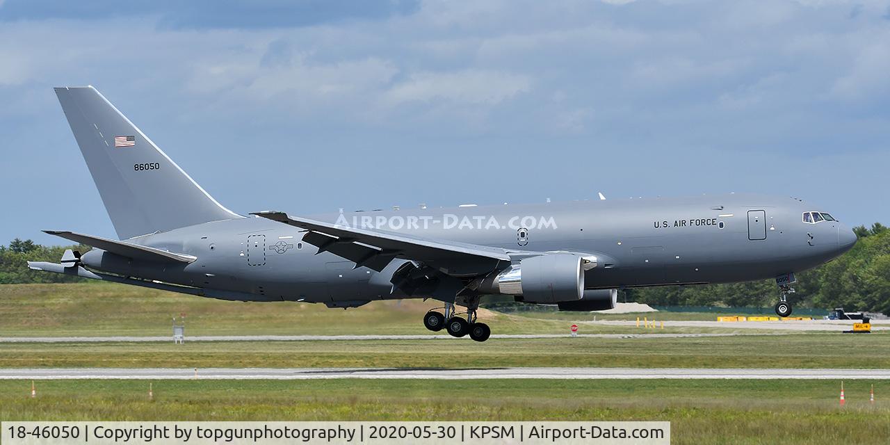 18-46050, 2018 Boeing KC-46A Pegasus (767-2LKC) C/N 34052, New KC-46 for the 157th ARW of the NH ANG.