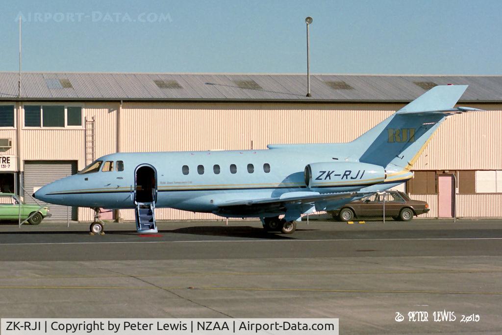 ZK-RJI, 1987 British Aerospace BAe.125 Series 800A C/N 258082, Robt Jones Investments Ltd., Wellington - 1989