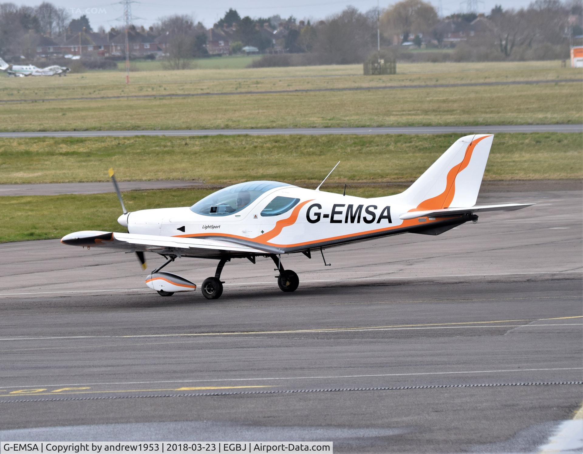 G-EMSA, 2010 CZAW SportCruiser C/N 09SC323, G-EMSA at Gloucestershire Airport.
