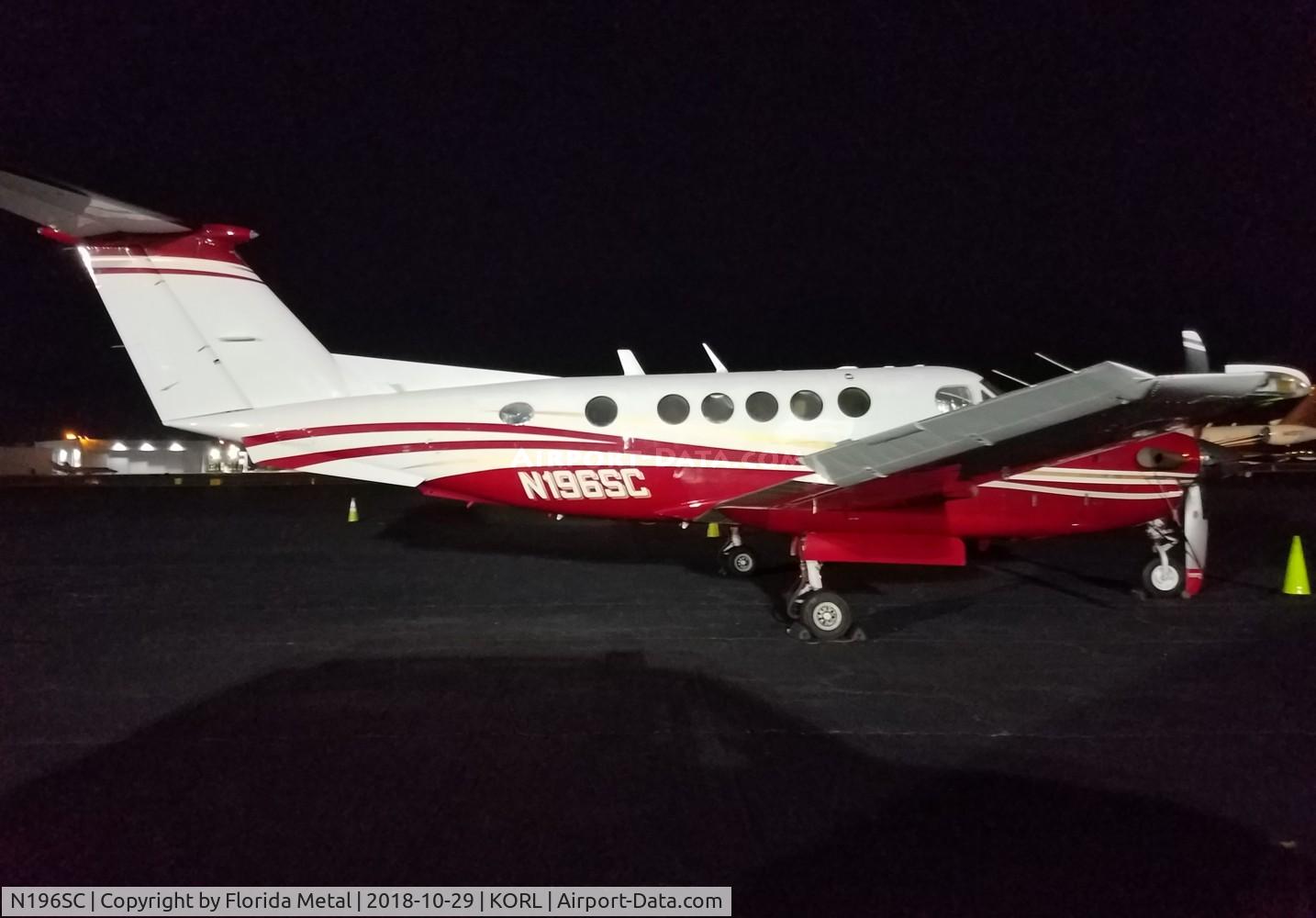 N196SC, 1996 Beech B200 King Air C/N BB-1525, ORL 2018