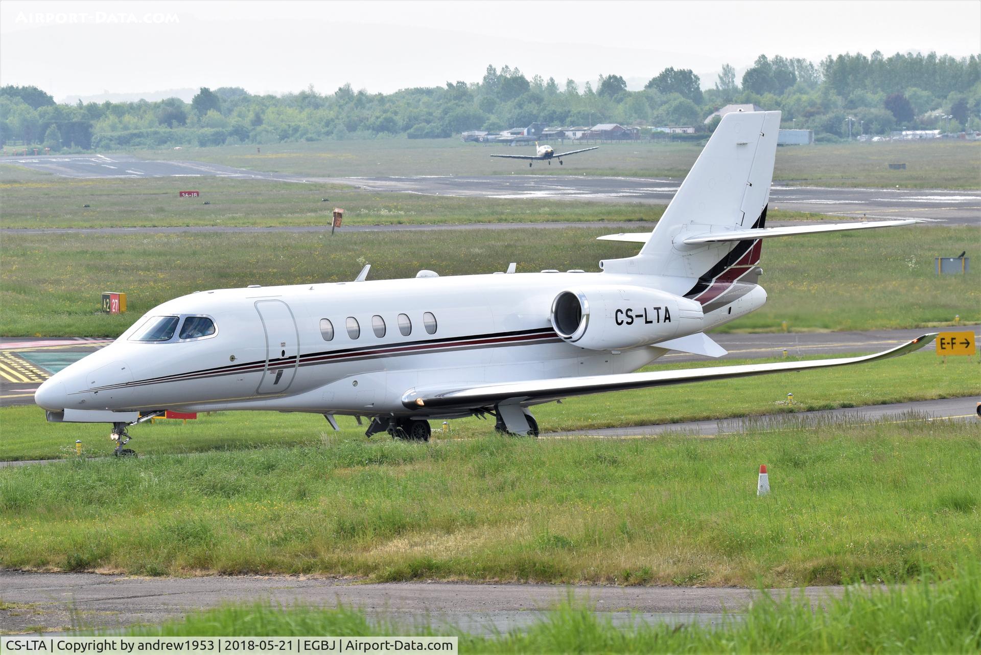CS-LTA, 2016 Cessna 680A Citation Latitude C/N 680A-0047, CS-LTA at Gloucestershire Airport.