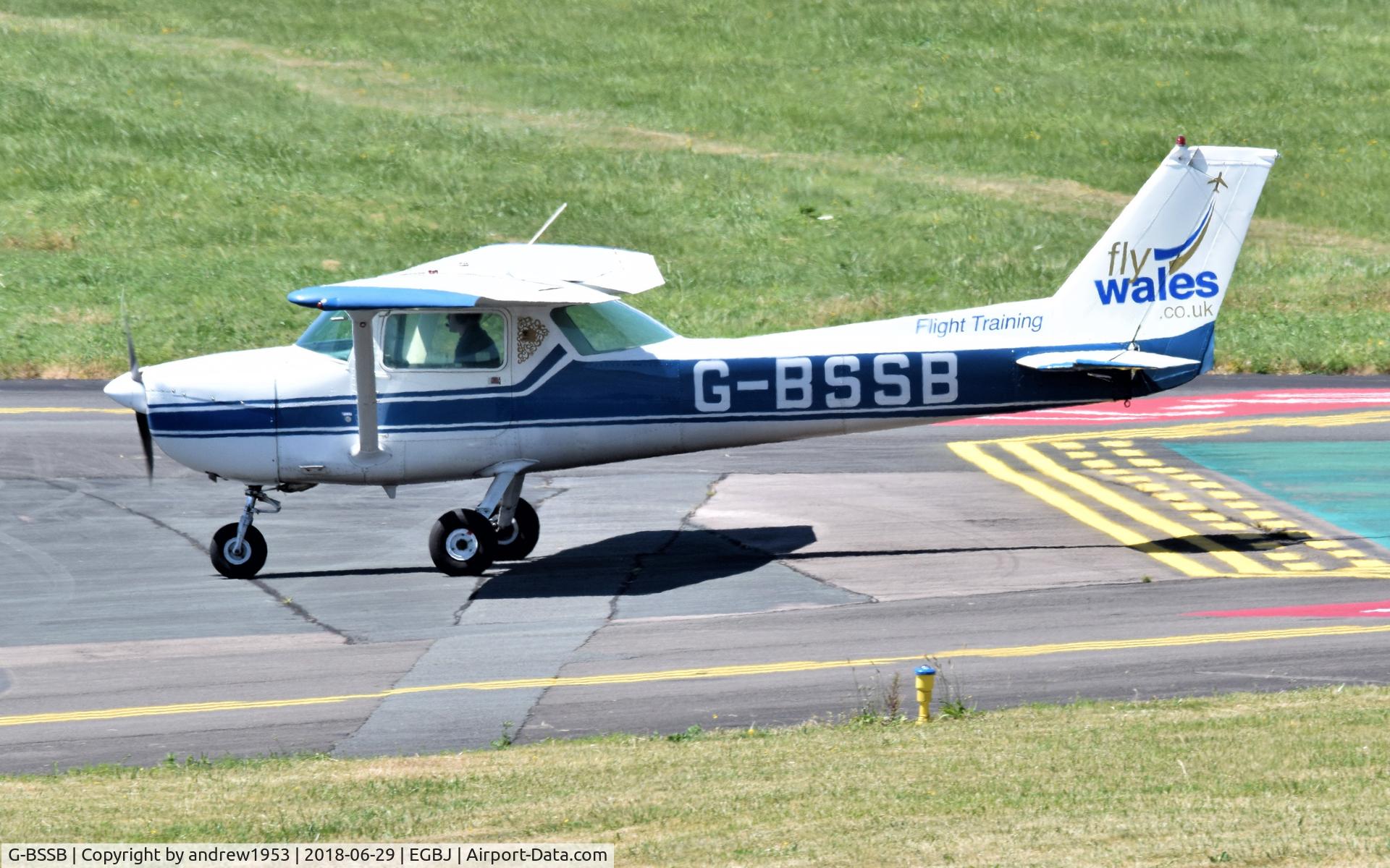 G-BSSB, 1972 Cessna 150L C/N 150-74147, G-BSSB at Gloucestershire Airport.