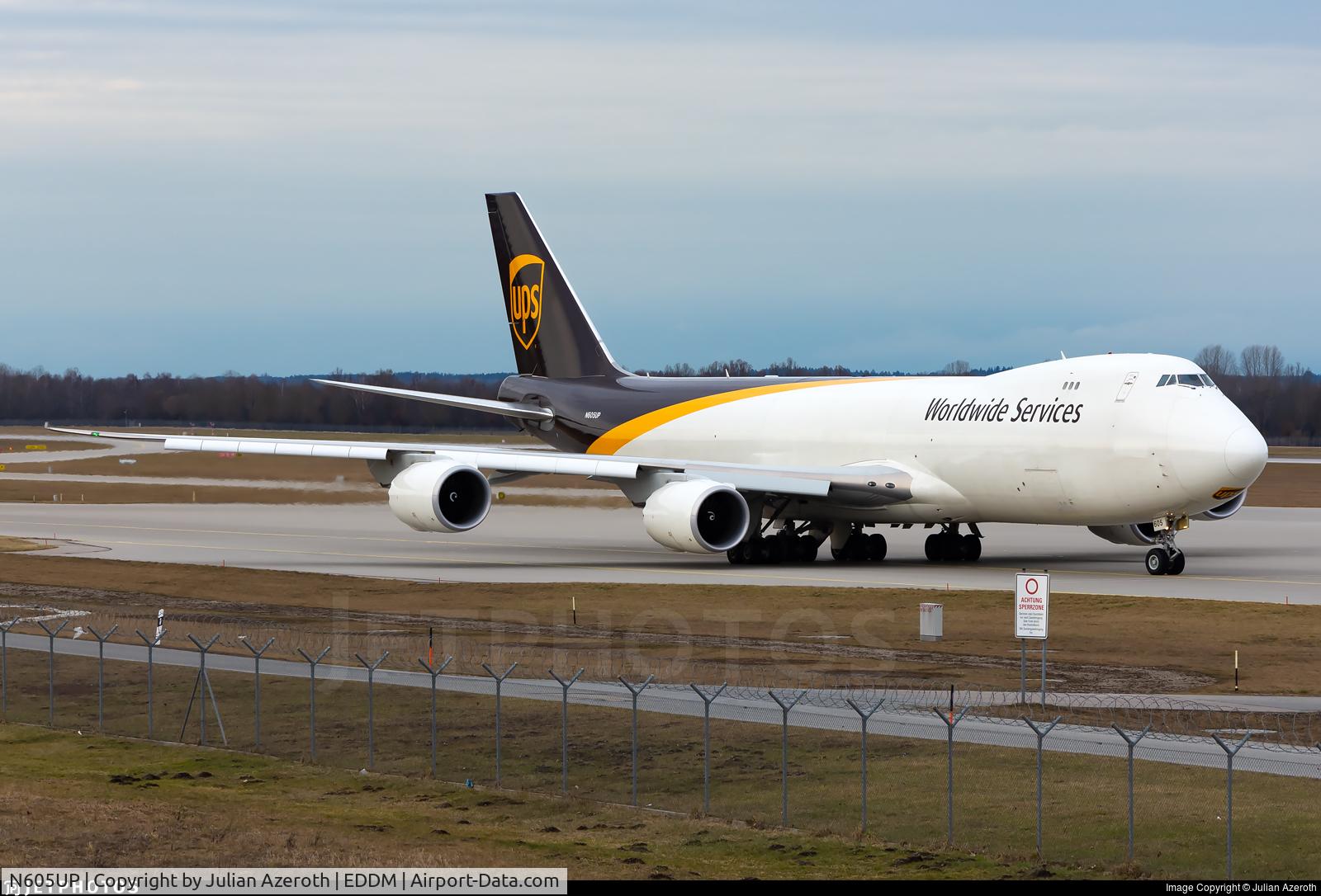 N605UP, 2017 Boeing 747-8F C/N 64252, 2017 Boeing 747-8F