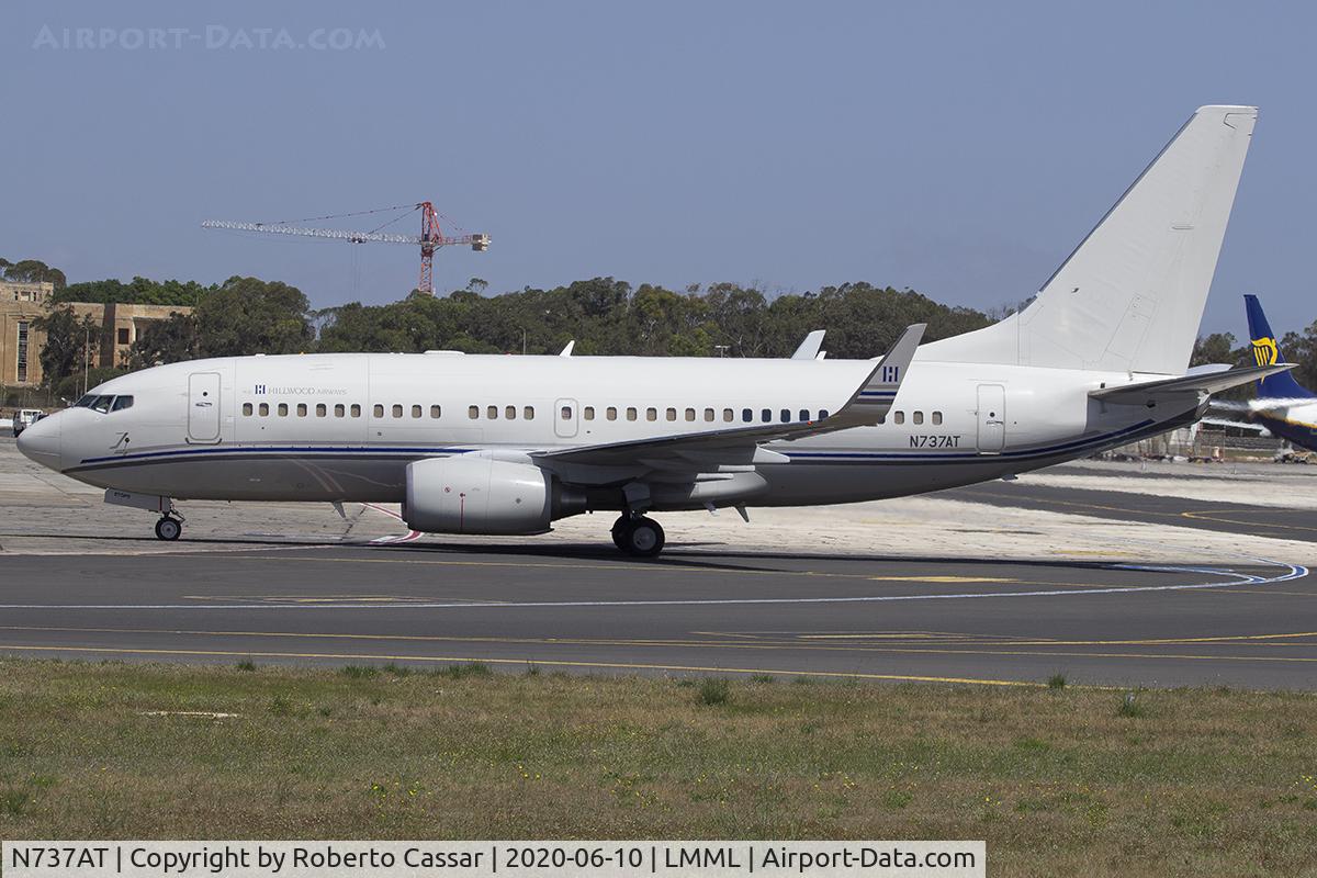 N737AT, 2007 Boeing 737-7HJ C/N 36756, Park 9