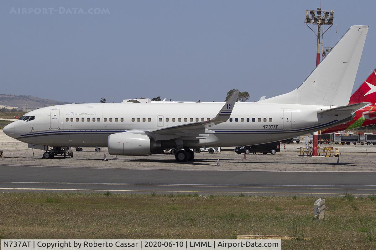 N737AT, 2007 Boeing 737-7HJ C/N 36756, Apron 9