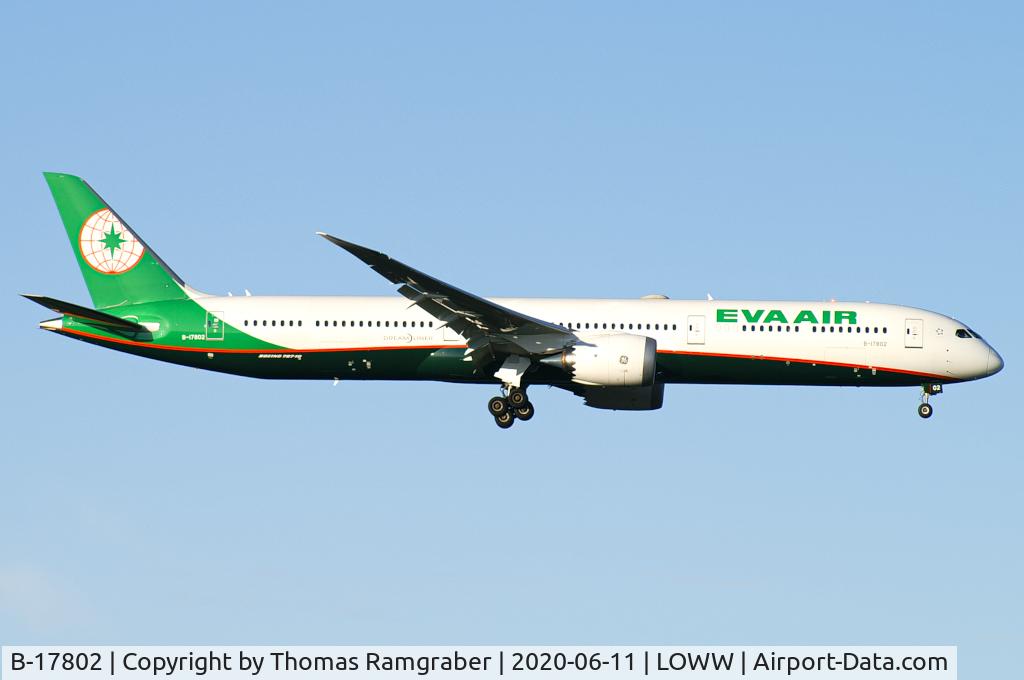 B-17802, 2019 Boeing 787-10 Dreamliner Dreamliner C/N 60286, EVA Air Boeing 787-10 Dreamliner