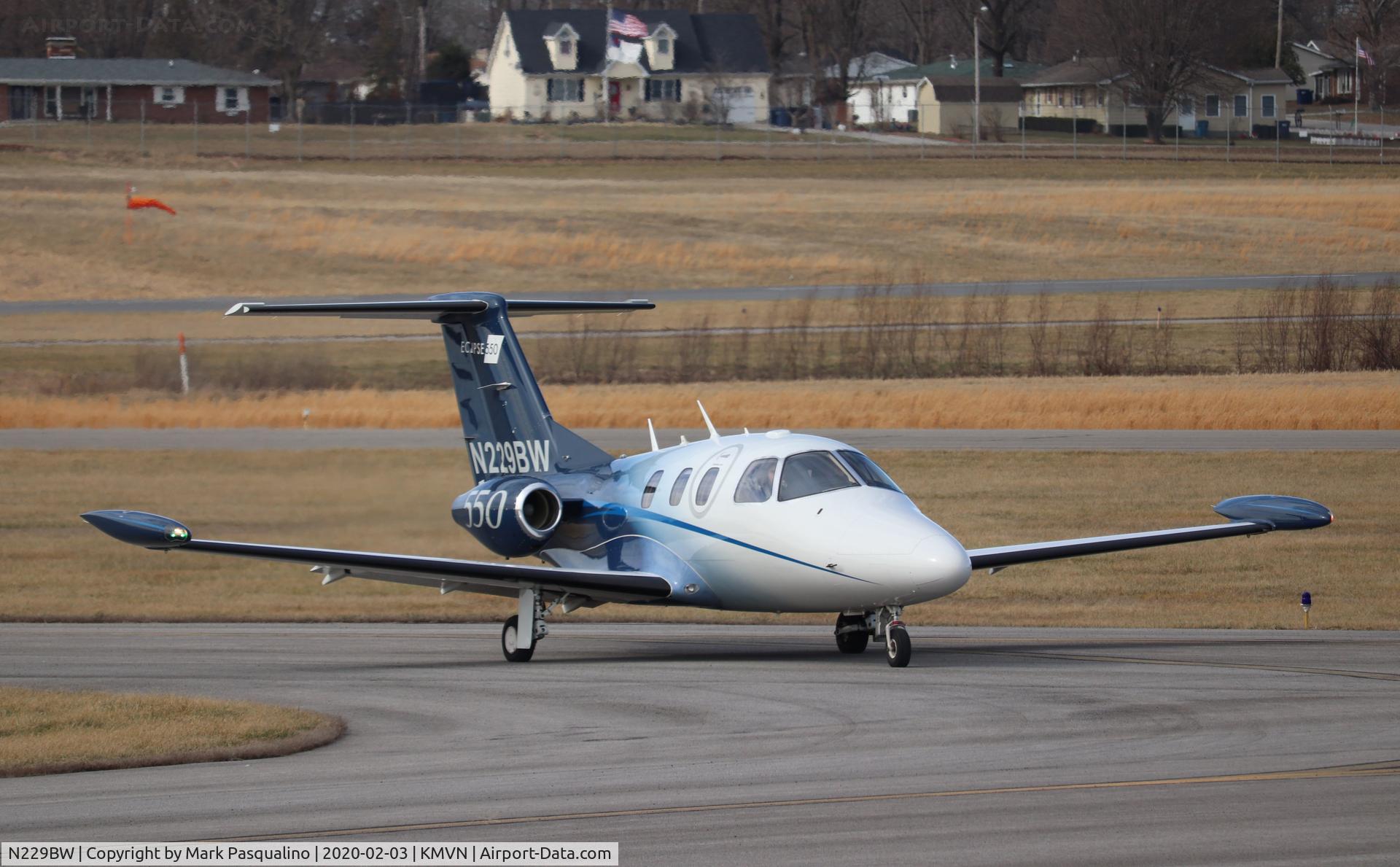 N229BW, 2013 Eclipse Aviation Corp EA550 C/N 550-0264, Eclipse EA550