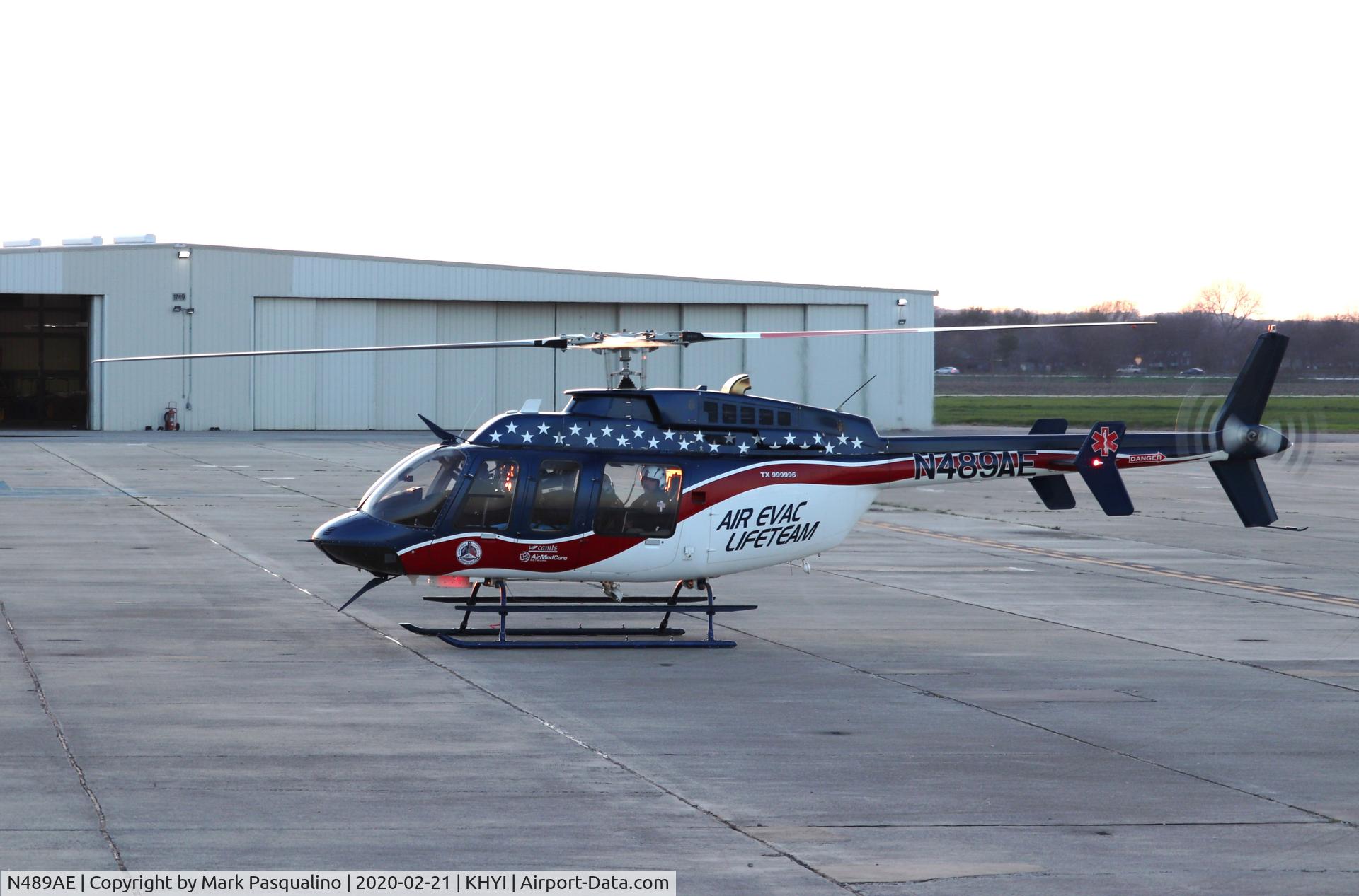 N489AE, Bell 407 C/N 54059, Bell 407