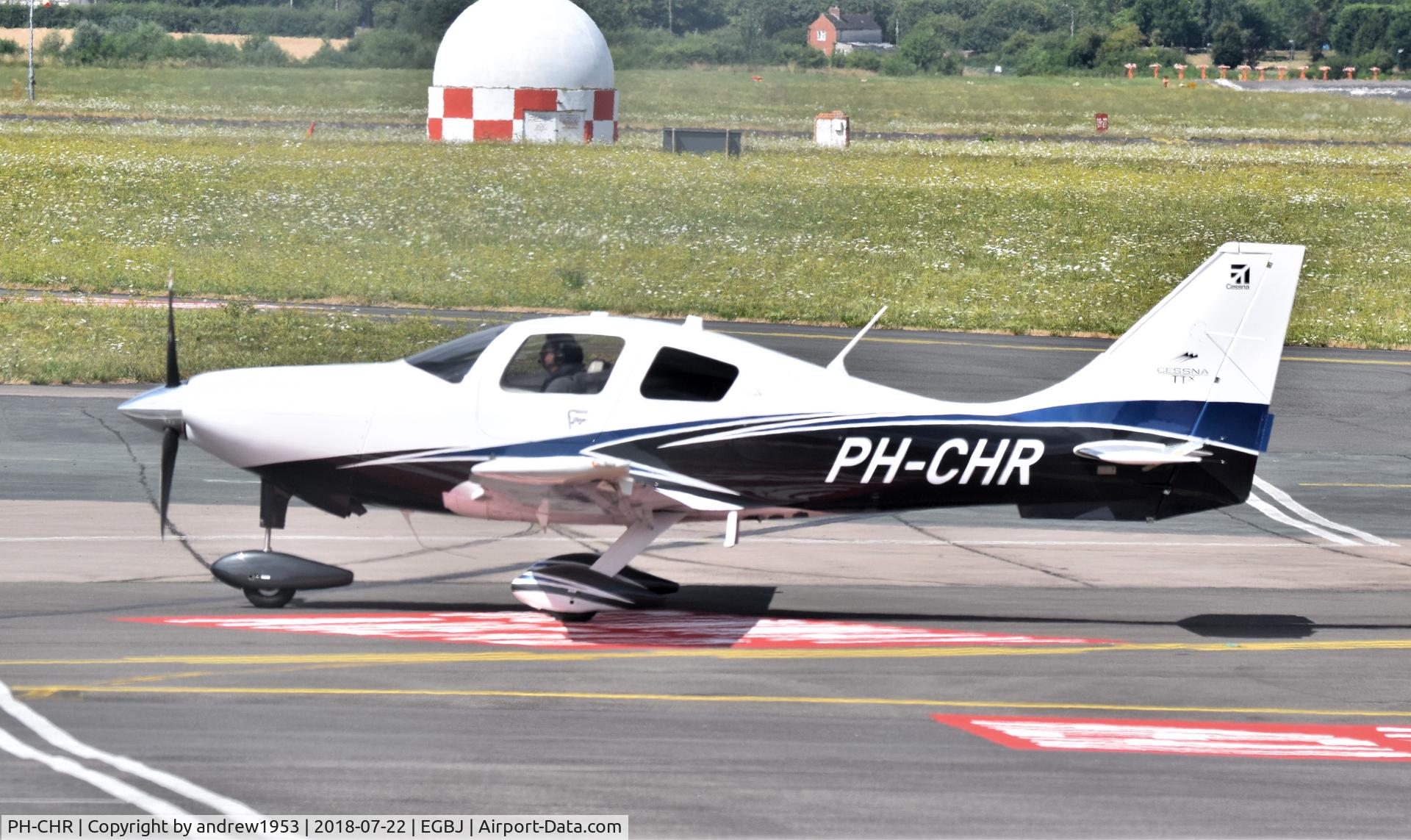 PH-CHR, 2014 Cessna T240 Corvalis TTx C/N T24002059, PH-CHR at Gloucestershire Airport.