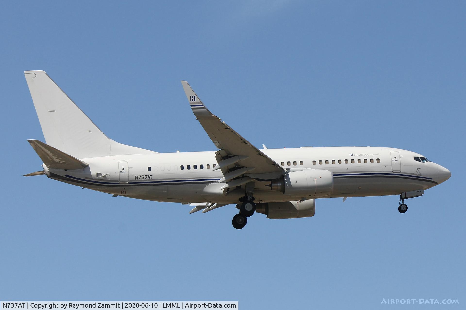 N737AT, 2007 Boeing 737-7HJ C/N 36756, B737-700 N737AT Hillwood Airways