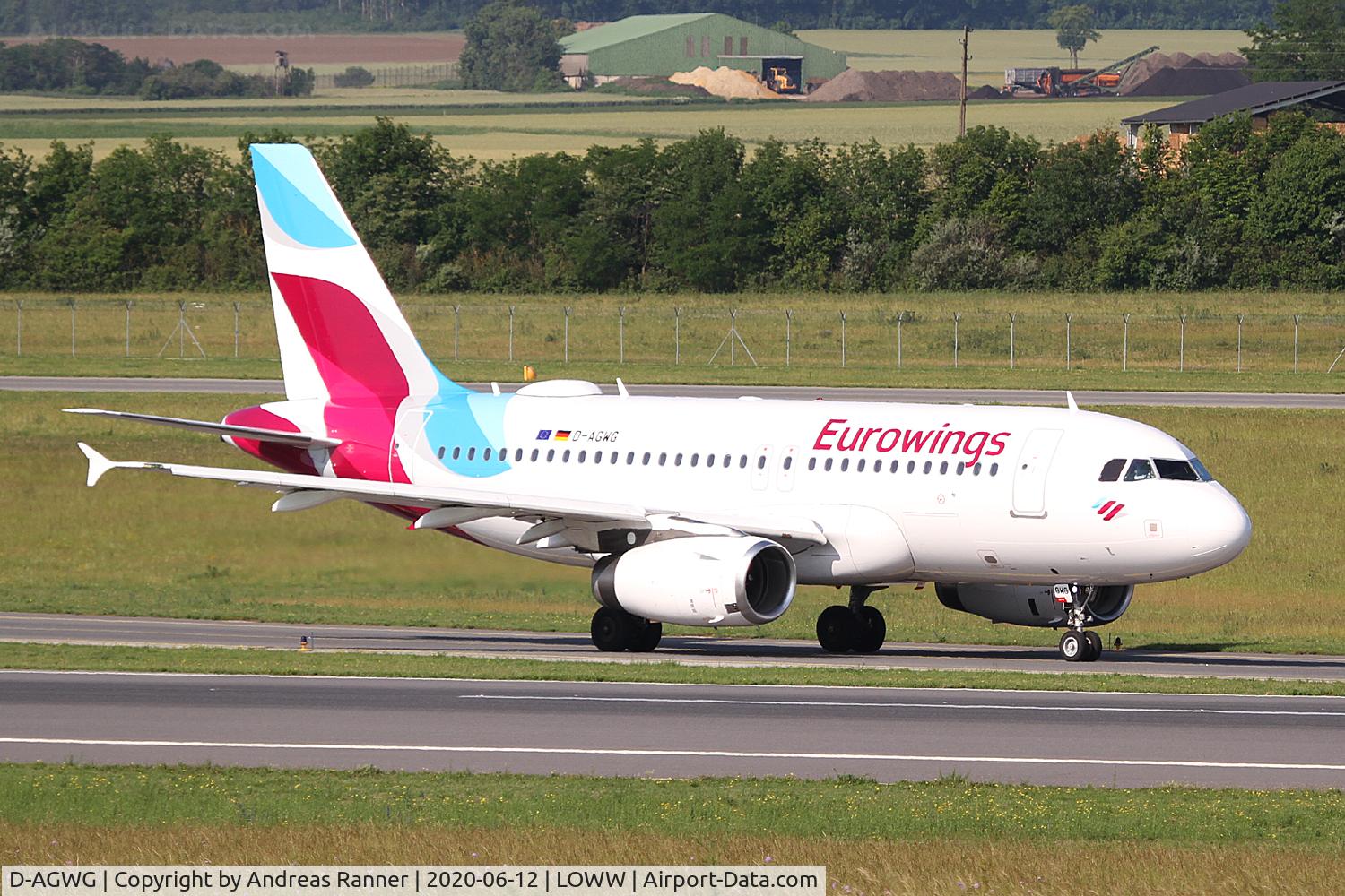 D-AGWG, 2007 Airbus A319-132 C/N 3193, Eurowings A319