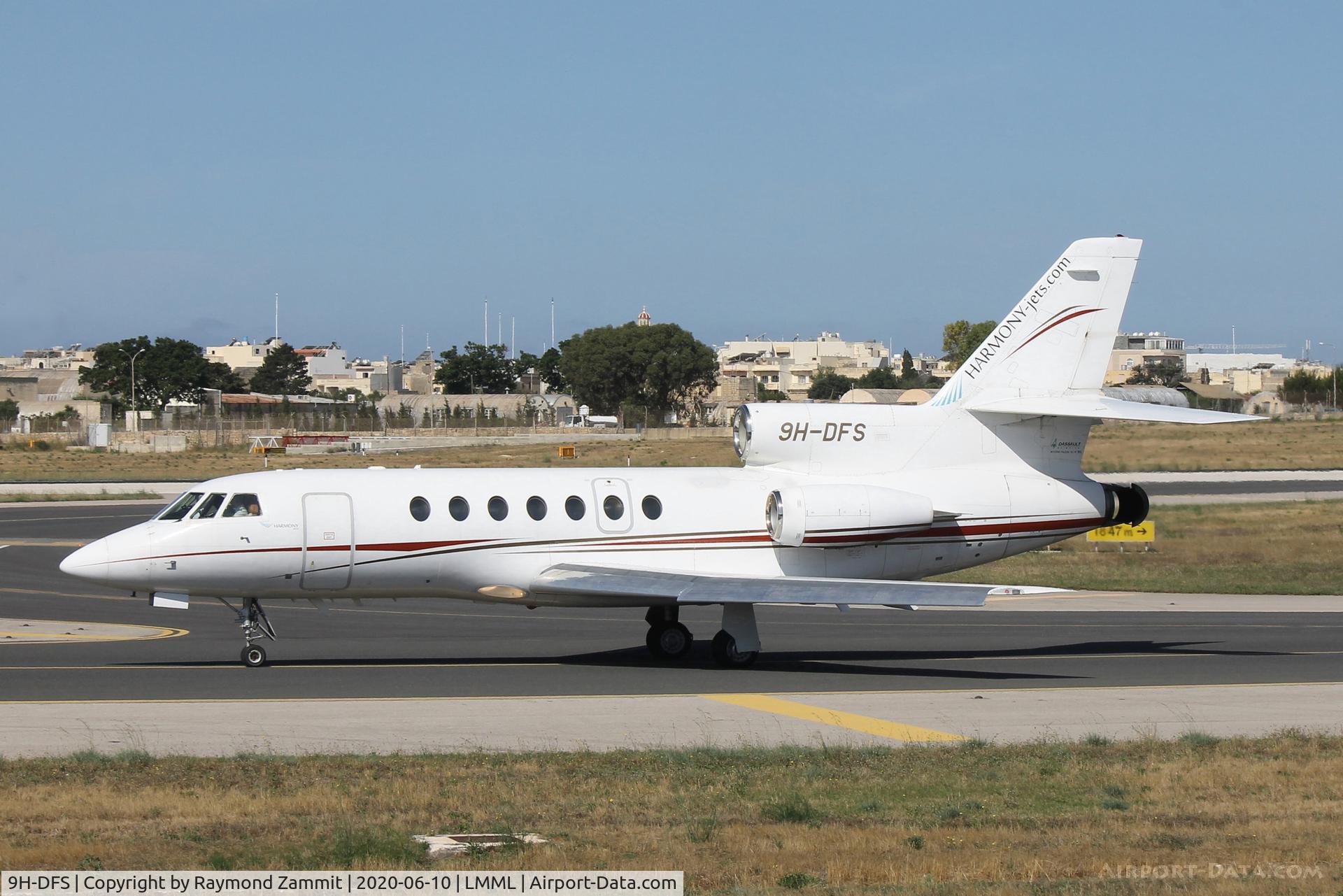 9H-DFS, 1987 Dassault Falcon 50 C/N 185, Dassault Falcon 50 9H-DFS TAG Aviation