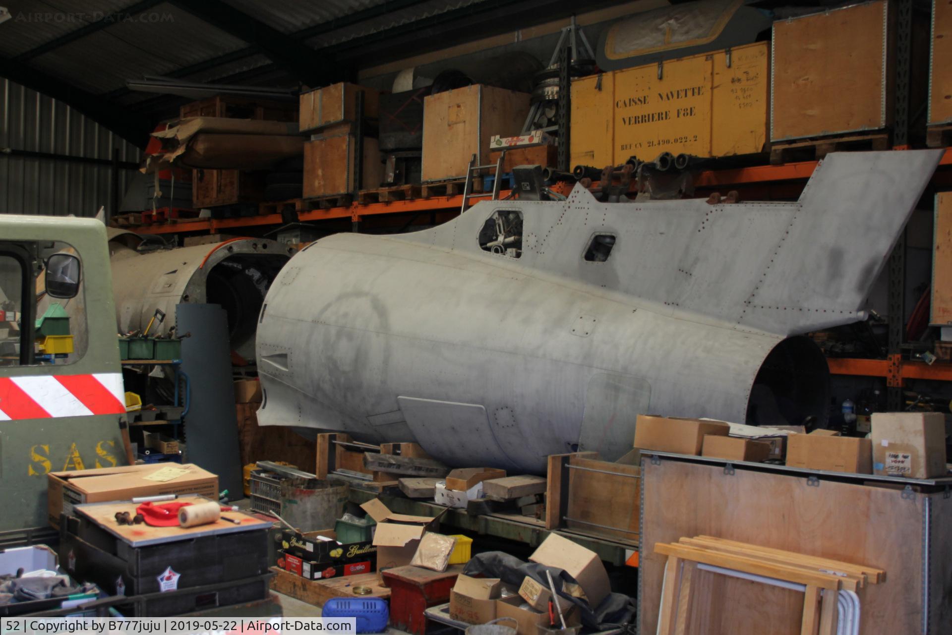 52, Dassault Mystere IIC C/N 52, at Orange Museum