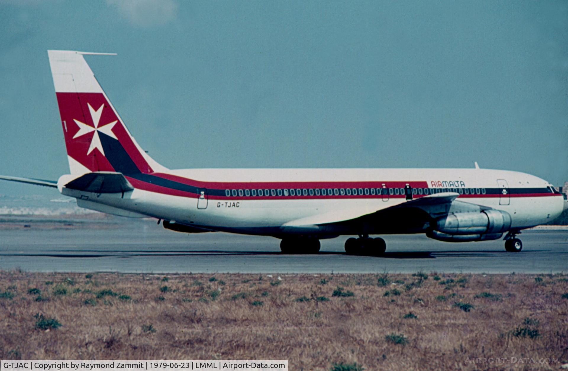 G-TJAC, 1959 Boeing 707-123B C/N 17651, B707 G-TJAC Air Malta