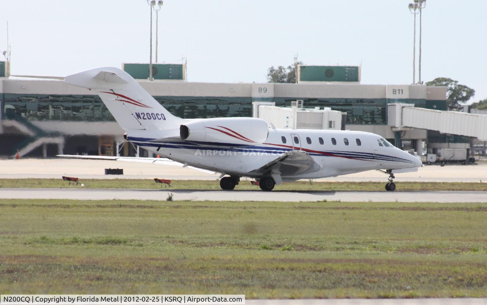 N200CQ, 2005 Cessna 750 Citation X C/N 750-0245, SRQ 2012