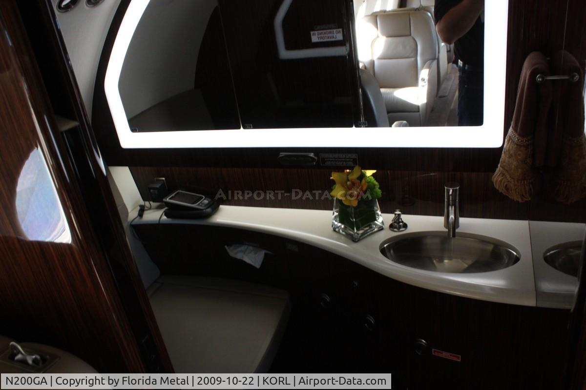 N200GA, 2008 Israel Aircraft Industries Gulfstream 200 C/N 173, NBAA 2009