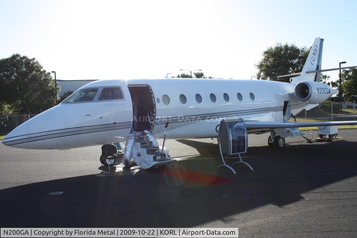 N200GA, 2008 Israel Aircraft Industries Gulfstream 200 C/N 173, NBAA 2009