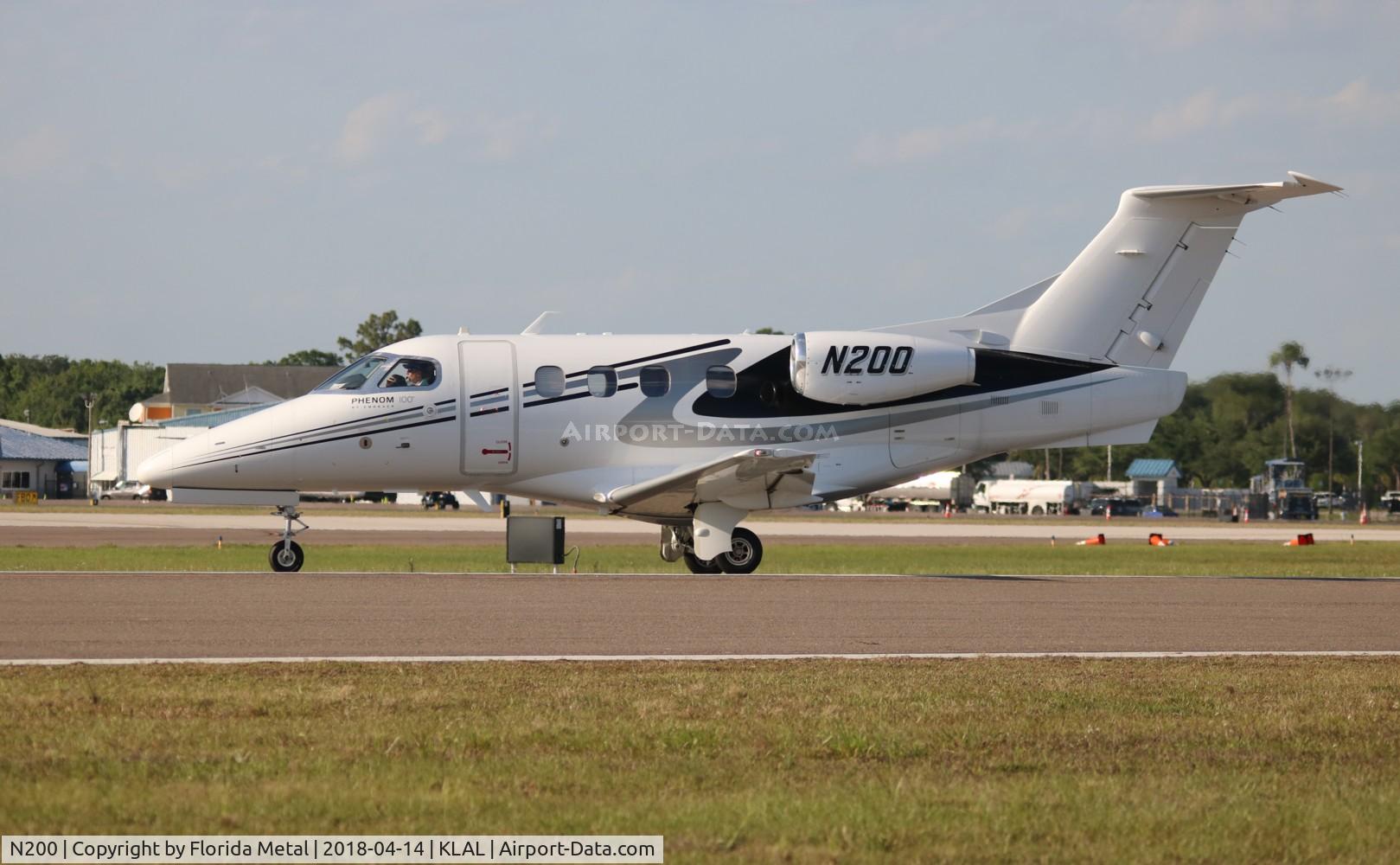 N200, 2009 Embraer EMB-500 Phenom 100 C/N 50000058, SNF 2018