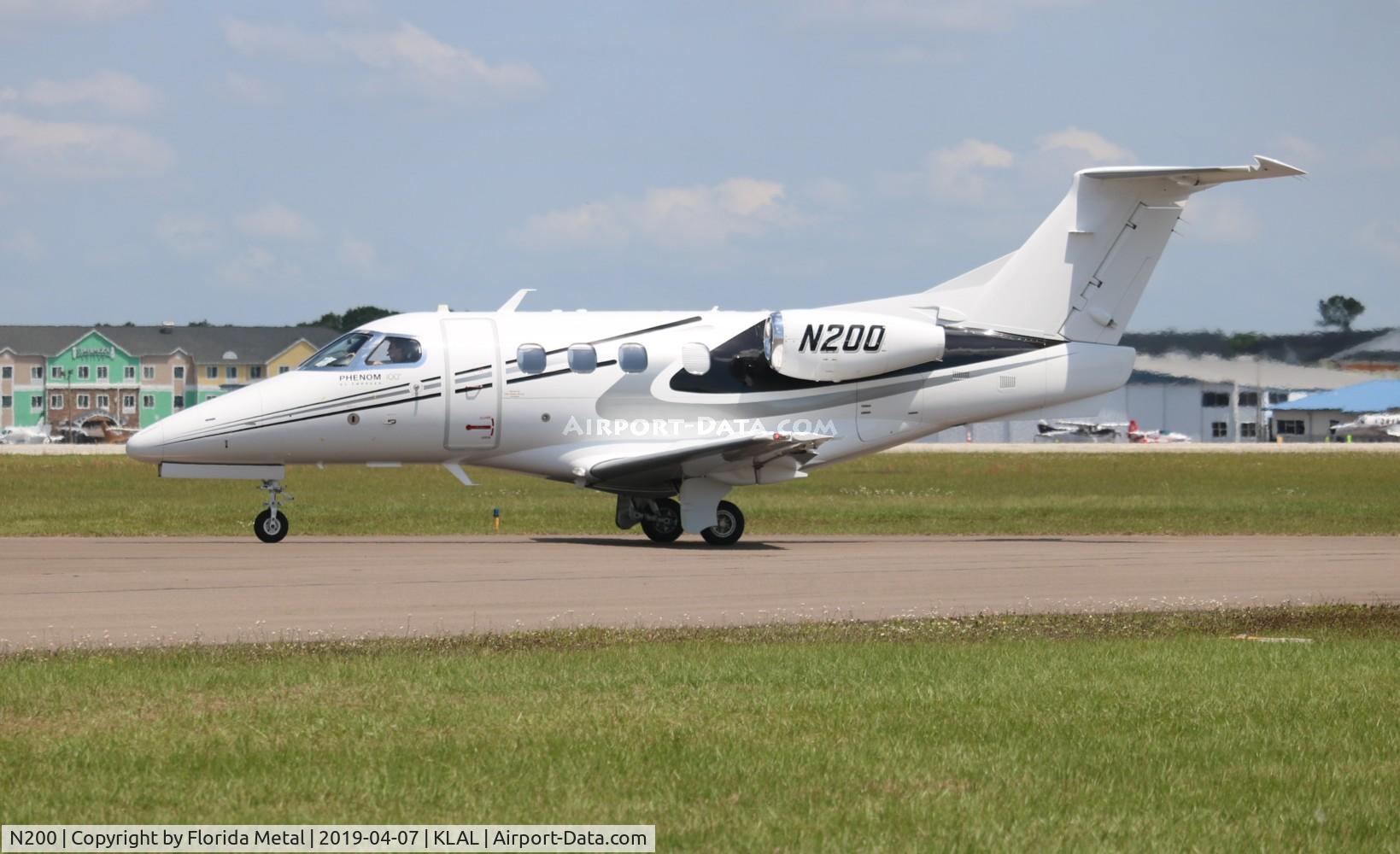 N200, 2009 Embraer EMB-500 Phenom 100 C/N 50000058, SNF 2019