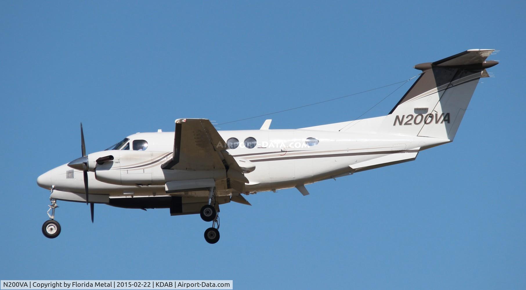 N200VA, 1977 Beech 200 Super King Air C/N BB-246, DAB 2015