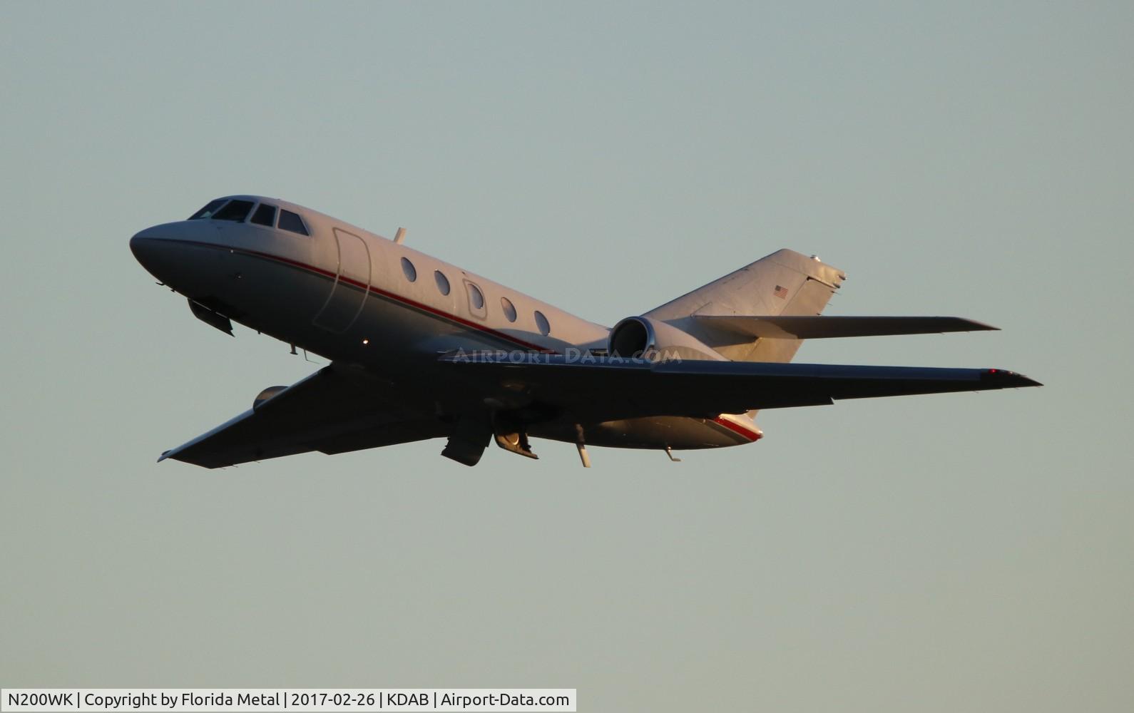 N200WK, 1976 Dassault Falcon (Mystere) 20F-5 C/N 261, DAB 2017