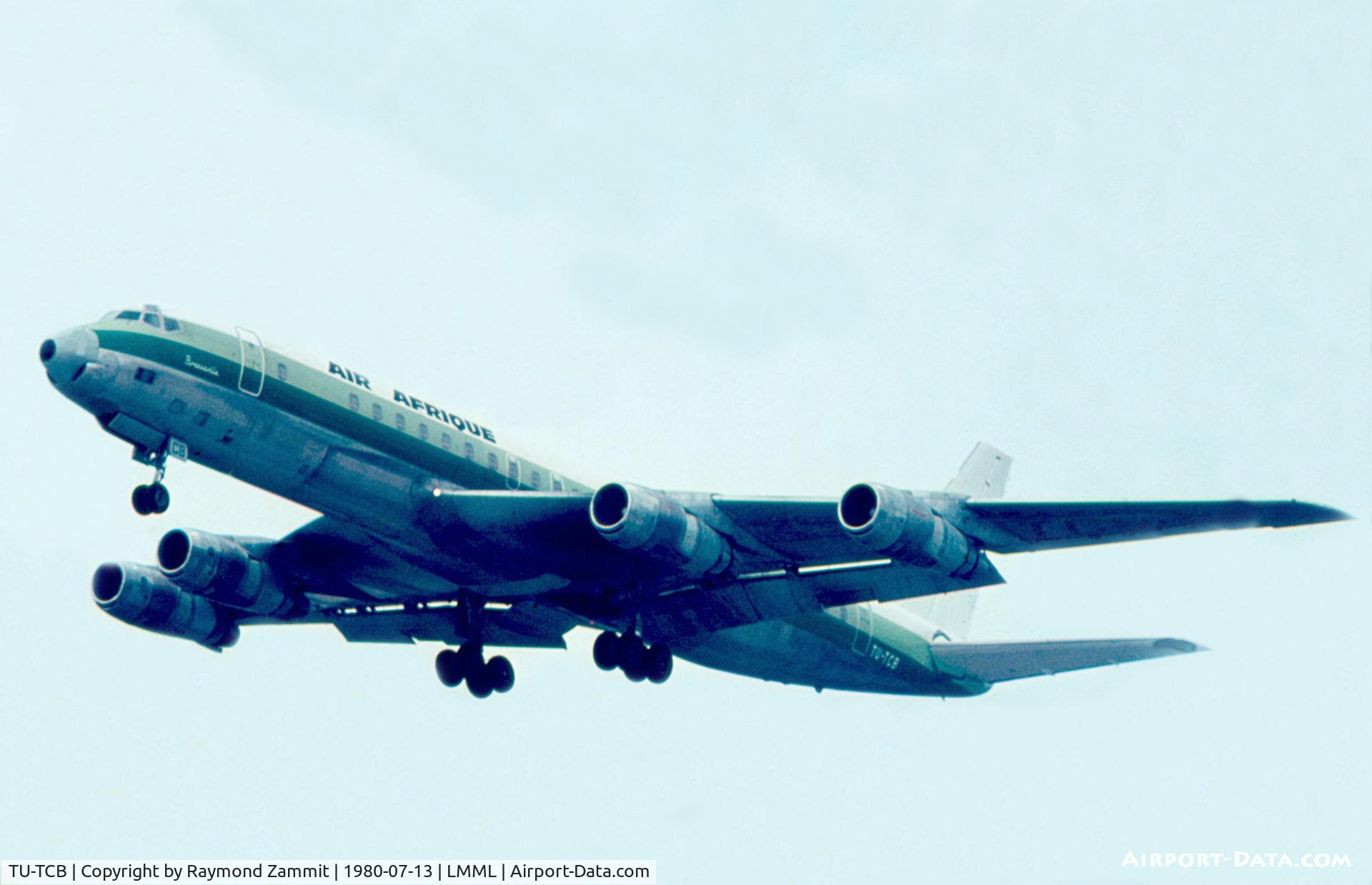 TU-TCB, 1963 Douglas DC-8-53 C/N 45671, DC8 TU-TCB Air Afrique